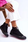 Dámské klasické vysoké tenisky Cross Jeans LL2R4088C černé 36