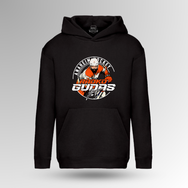 FansArena Pánská mikina Radko Gudas #7 Anaheim Hockey Town Exclusive Collection (Anaheim Ducks NHL) Velikost: M