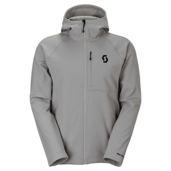 SCOTT Hoody M's Defined Warm Zip, Fog Blue (vzorek) velikost: M