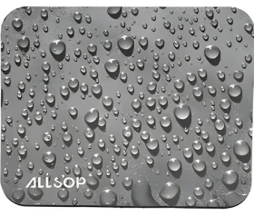 Allsop Kapky černá / Podložka pod myš / Antistatická / 277 × 267 mm (05493)