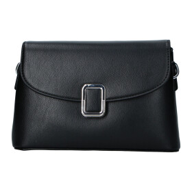 Stylová dámská koženková kabelka Ethel, černá