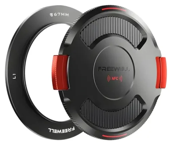 Freewell Real Locking 67 mm / Magnetický kroužek / s krytkou NFC / hliník (FW-L1-BL67)