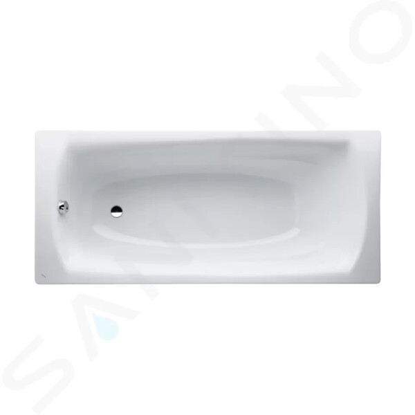 Laufen - Palladium Zápustná ocelová vana 1700x750 mm, bílá H2251100000401