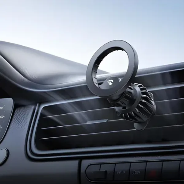 Nedis Magnetický držák telefonu do auta / Držák do auta / Mřížka ventilace / Univerzální / Nastavitelný úhel (SCMT250BK)