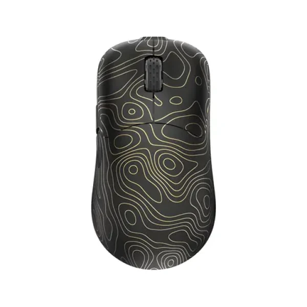 White Shark AERO zlatá / Herní bezdrátová myš / optická / 5000 DPI / 6 tlačítek / 2.4 GHz / USB (AERO-G)