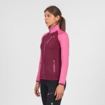 KARPOS Odle Evo W Full Zip Fleece, Crimson/Pink Power velikost: S