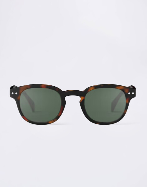 Izipizi Sun #C Tortoise Green Lenses