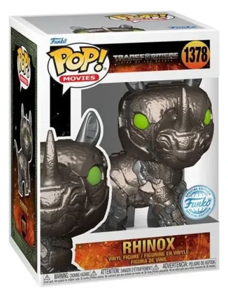 Funko POP! Movies: Rhinox (Transformers: Rise of the Beasts) Special Edition