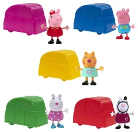 TM TOYS Prasátko Peppa autíčko s figurkou