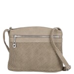 Stylová dámská crossbody kabelka Ola, béžová
