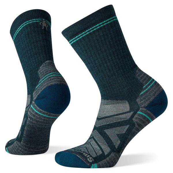 Dámské merino turistické ponožky SMARTWOOL Women's Hike Light Cushion Crew Socks, Twilight Blue velikost: 34-37 (S)