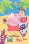 Trefl - Puzzle - Prasátko Peppa: Na pláži