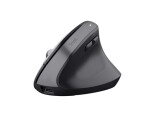 TRUST myš Bayo+ Ergonomická vertikální myš, Bezdrátová, černá EDF_1667348