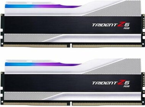 G.Skill Trident Z5 RGB Silver 32GB (2x16GB) 6000Mhz / DDR5 / CL30-40-40-96 / 1.35V / XMP 3.0 (F5-6000J3040F16GX2-TZ5RS)