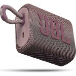 JBL GO 3 růžová / Přenosný reproduktor / Bluetooth / výdrž 5 hodin / IPX7 (JBL GO3PINK)