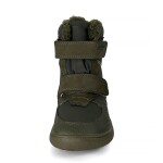 Chlapecké zimní barefoot boty PRO-tex Protetika - LENO KHAKI - 21