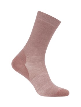ICEBREAKER Wmns Lifestyle Fine Gauge Crew, Summit/Acid Pink velikost: 40-43 (LXL)