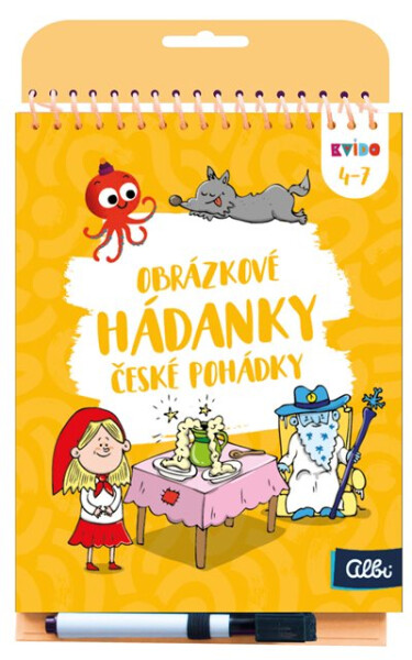 Kvído - Obrázkové hádanky: České pohádky - Albi