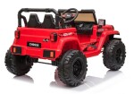 Mamido Dětské elektrické autíčko Jeep Speed červené
