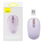 Baseus B01055503513-00 fialová / Bezdrátová myš / 1600 DPI / USB-A / Bluetooth 5.0 (B01055503513-00)