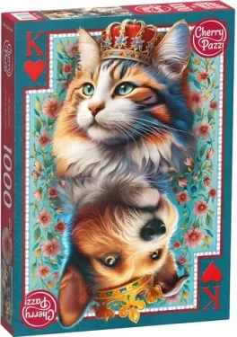 CHERRY PAZZI Puzzle Královská karta