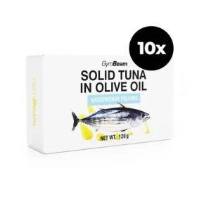 Tuňák v olivovém oleji - GymBeam (10 x 120 g) (54652-3-10x120g)