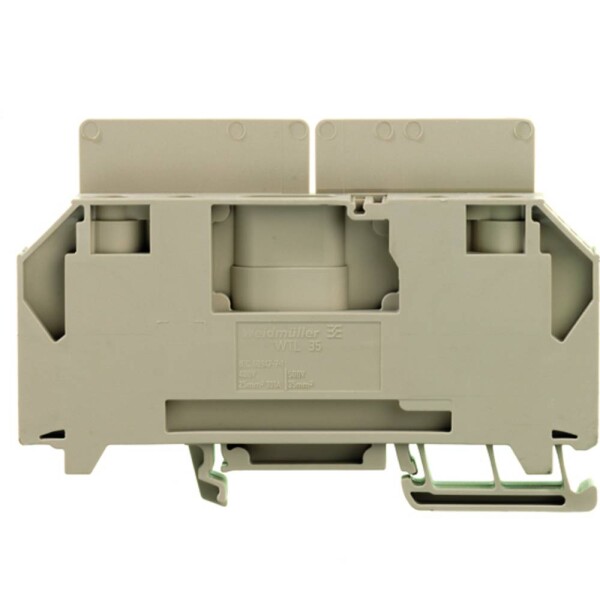 Weidmüller 1925060000 zkušební oddělovací řadová svorka šroubovací Tmavě béžová 10 ks