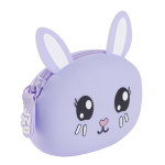 Miquelrius B2F - peněženka se zipem Puppies to go, králík, fialová