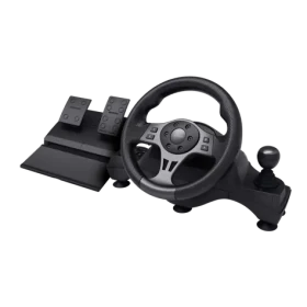Trust GXT289 Movi černá / Volant / Pedály / Vibrace / USB / PC, Xbox, PS4, Switch (25122)