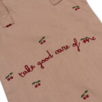 Konges Sløjd Doplňky pro panenku z organické bavlny Cherry Blush – set 3 ks, růžová barva, textil