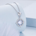 ELENYS Royal Fashion stříbrný přívěsek Fialové kouzlo