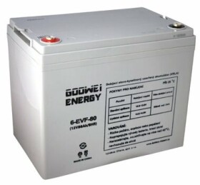 GOOWEI ENERGY Pb trakční záložní akumulátor VRLA GEL 12V/80Ah (6-EVF-80)