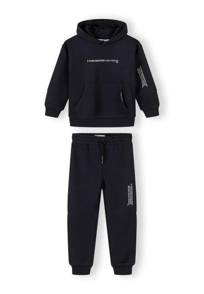 Tepláková souprava chlapecká Minoti 29FLEECE260 černá - 164/170 | 14/15let