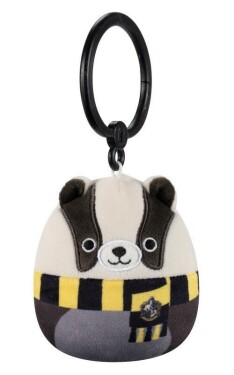 Squishmallows Klíčenka Harry Potter - Mrzimorský jezevec 9 cm