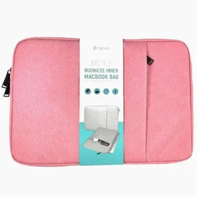 Devia Justyle růžová / Pouzdro pro MacBook Pro 16" / M1/M2/M3/M4 (6938595348495)