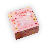 TEA HERITAGE Dárková sada čajů Breakfast Club – 10 ks, růžová barva, papír, textil