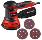Einhell TC-RS 425 E červená/černá / Excentrická bruska / 425W / 125 mm / 6000-13000 ot-min (4462005)