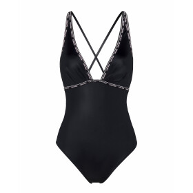 Dámské jednodílné plavky KW0KW02075-BEH - Calvin Klein S