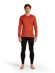 ICEBREAKER Mens 200 Oasis LS Crewe, Agate (vzorek) velikost: M