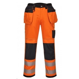 Kalhoty HiVis Vision T501 reflexní žluto-černé 32 žluto-černé
