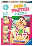 Ravensburger Mix Match Puzzle Hospodářská zvířata