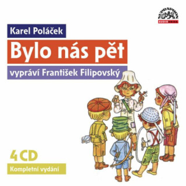 Bylo nás pět Karel Poláček audiokniha