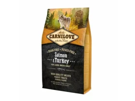 Carnilove Salmon Turkey for Large Breed Adult 4 kg / Holistické kompletní krmivo pro dospělé psy velkých plemen (8595602553709)