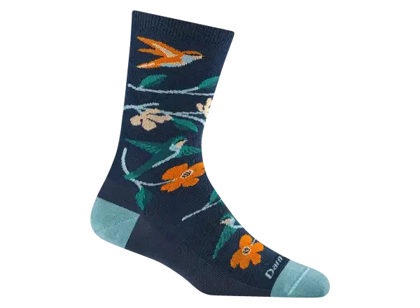 Darn Tough Birds of a Feather Crew Lightweight dámské ponožky Midnight vel. M (EU 41-42,5)