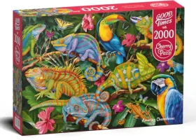 CHERRY PAZZI Puzzle Úžasní chameleoni