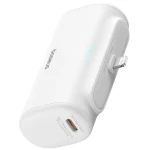 Baseus Compact 5000mAh 20W Lightning bílá / Powerbanka / 1x Lightning(M) / 1xUSB-C(F) (P10068307213-00)