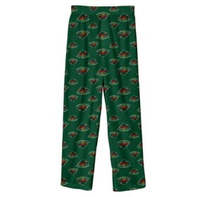 Outerstuff Dětské pyžamové kalhoty Minnesota Wild NHL Team Colored Printed Pant Velikost: Dětské M (9 - 11 let)