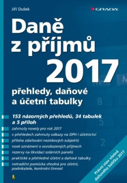 Daně z příjmů 2017 - Jiří Dušek - e-kniha
