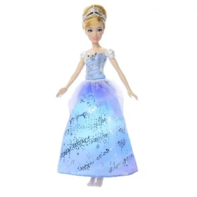 Mattel Disney Princess panenka Popelka se světly a zvuky