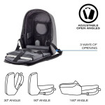 XD DESIGN BATOH PROTI KRÁDEŽI BOBBY HERO SMALL GREY P/N: P705.702 NEPLATÍ